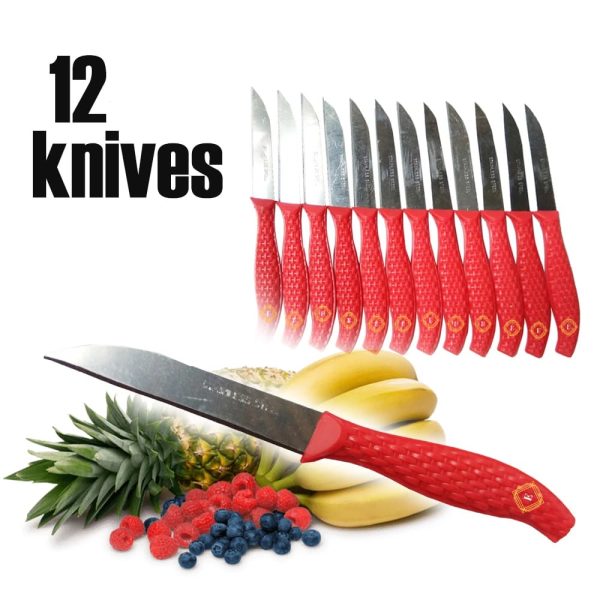 12pcs Mini Stainless Steel Knife Set