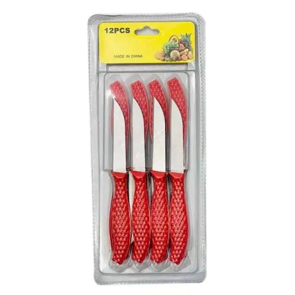 12pcs Mini Stainless Steel Knife Set
