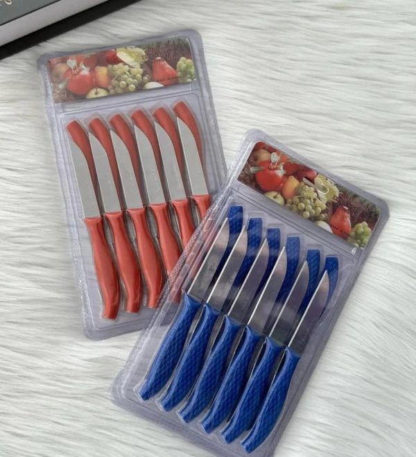 12pcs Mini Stainless Steel Knife Set